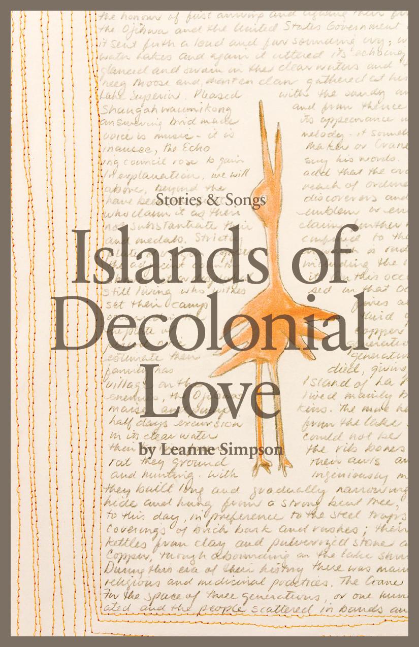 Book Cover of Island of Decolonial Love by Leanne Simpson