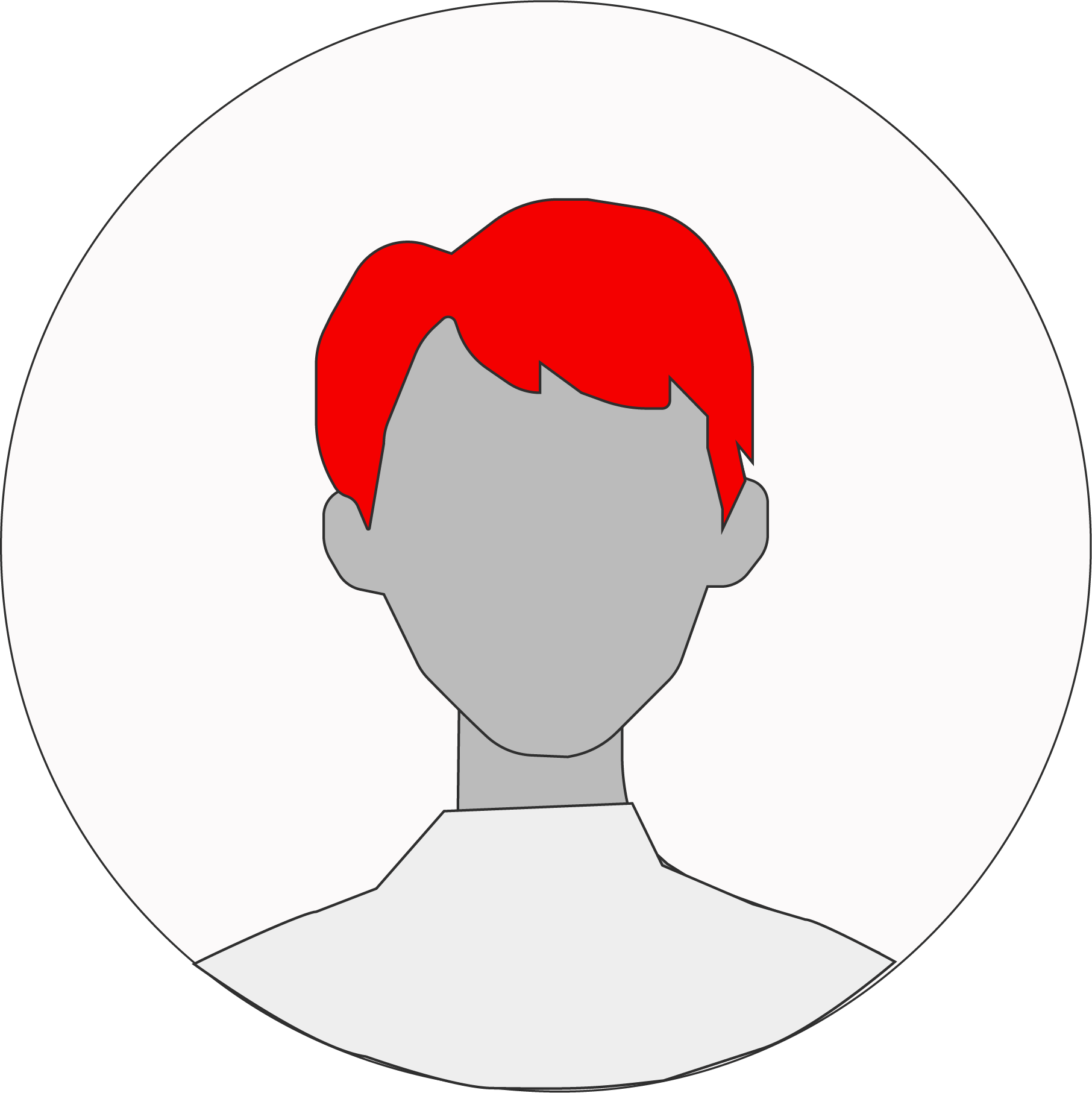 Person with Short Hair